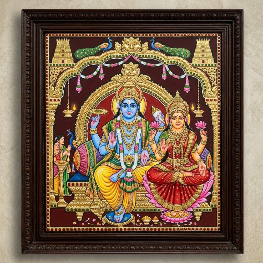 Unlocking Tanjore Gold Foil Painting in Indian Art History