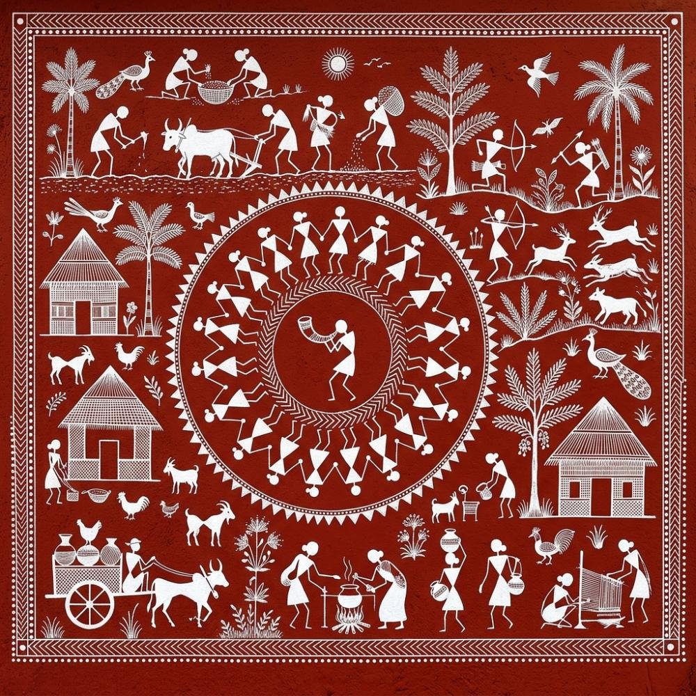 The History of Warli Tribal Wall Art in Contemporary Interior Design