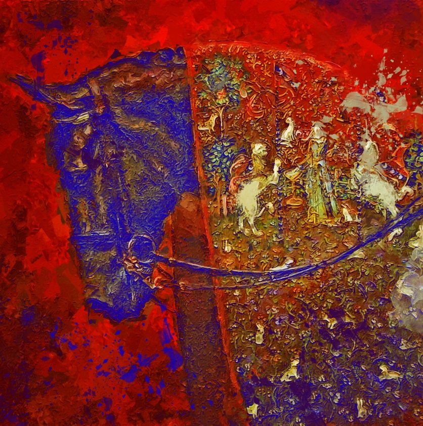 ROYAL ABSTRACT HORSE
