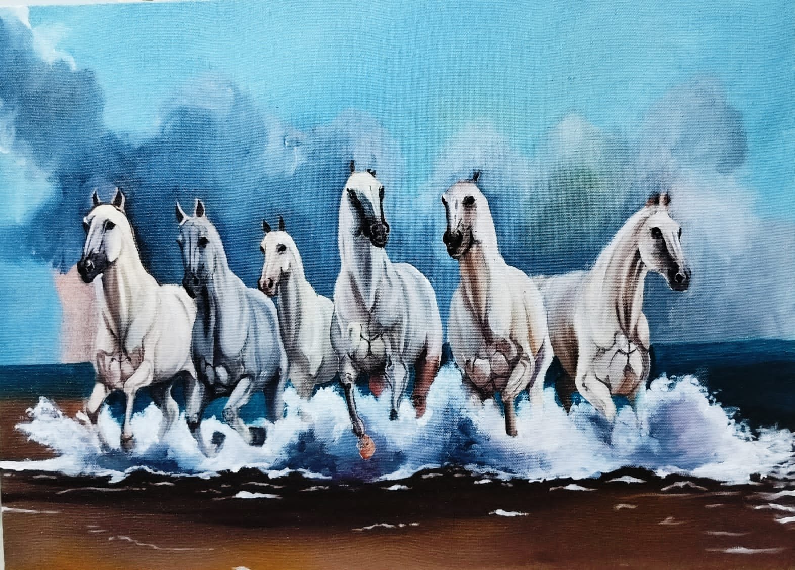 White Horses of the Azure Coast