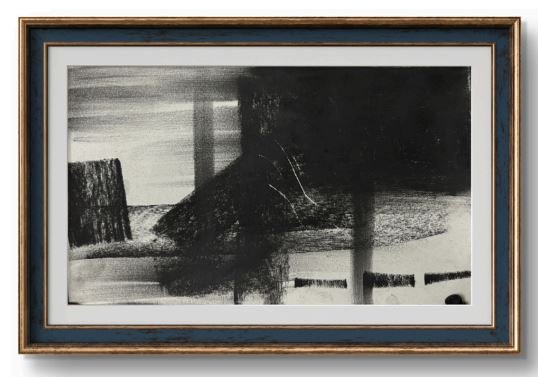 Original Charcoal Painting by Mohd Danish