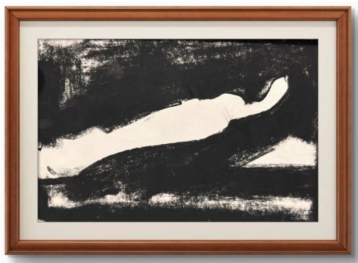 Original Charcoal Painting by Mohd Danish