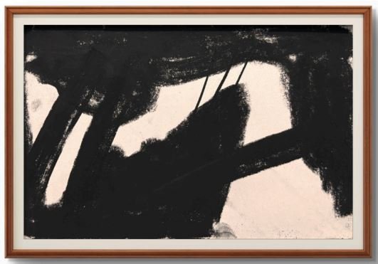 Original Charcoal Painting by Mohd Danish