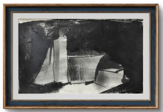 Original Charcoal Painting by Mohd Danish